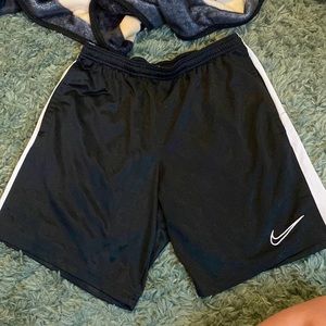 Black Checkered Nike Shorts